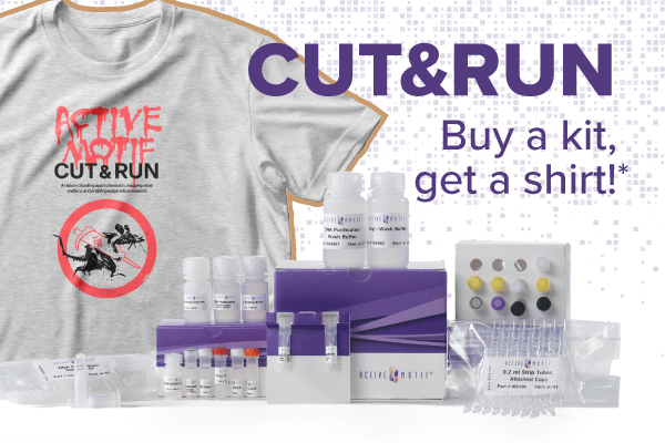 Free T-Shirt with CUT&RUN Kit
