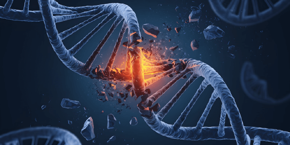 Broken DNA