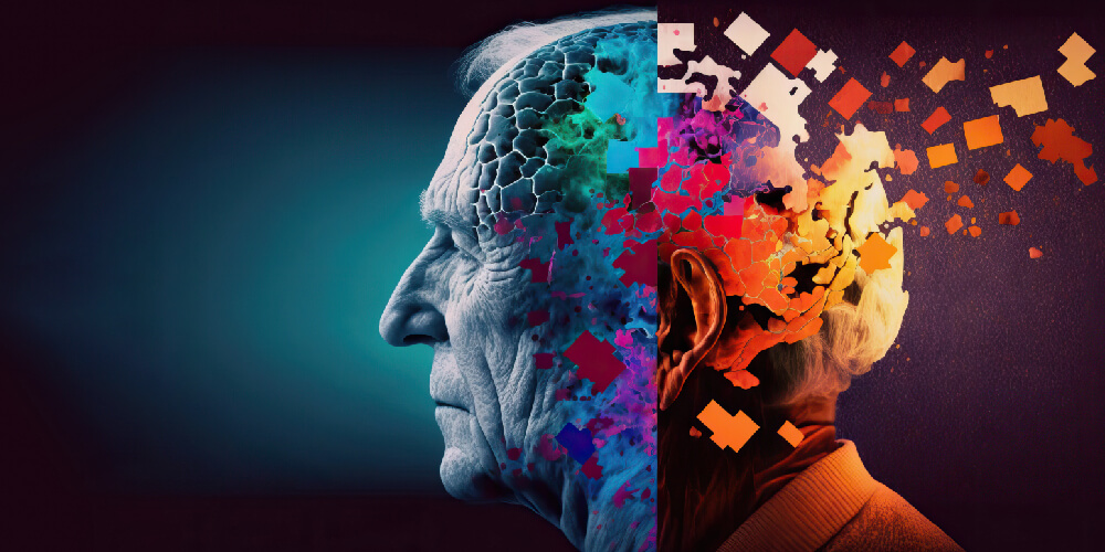 Deteriorating brain.