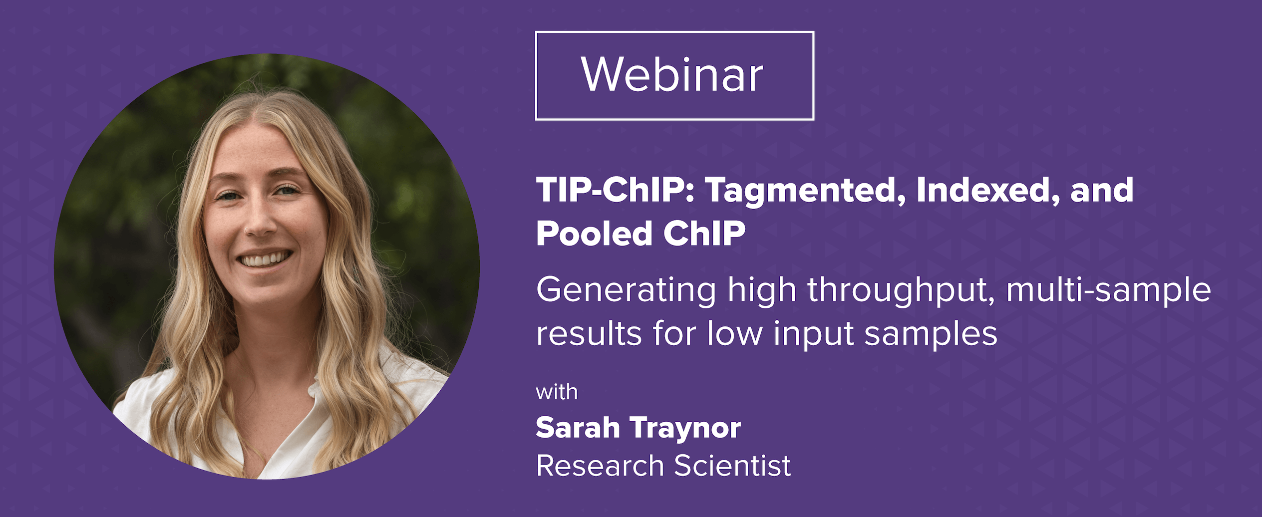 TIP-ChIP: Tagmented, Indexed, and Pooled ChIP - High-throughput results, low input samples