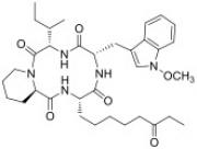 Chemical structure of Apicidin.