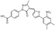 Chemical structure of C646.