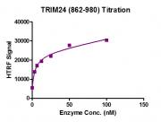 TRIM24 (862-980) HTRF activity assay.