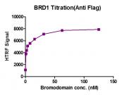 HTRF Assay for BRD1 (556-688) activity.